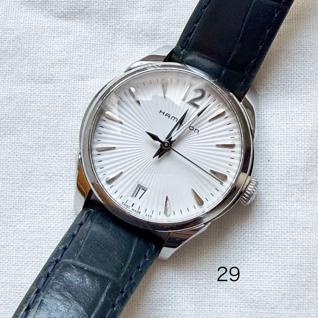 【稼働品】良品！ハミルトン■ジャズマスター　レディースウォッチ　29