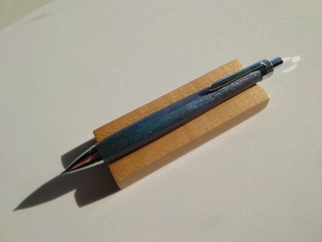 杉　シャープペンシル　浮造り　新うるし　変わり漆　拭き漆