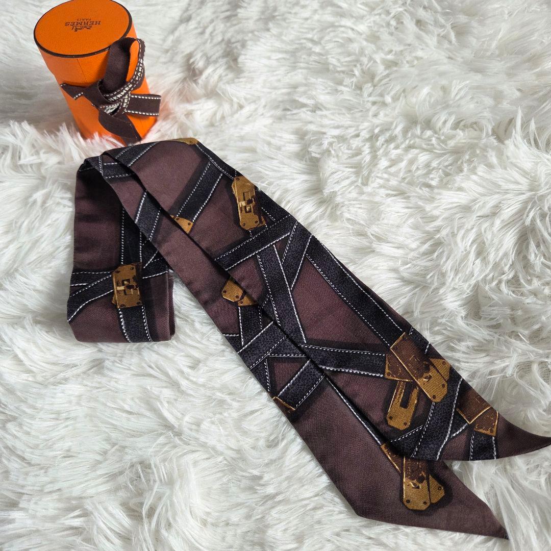 未使用級　HERMES　ツィリースカーフ