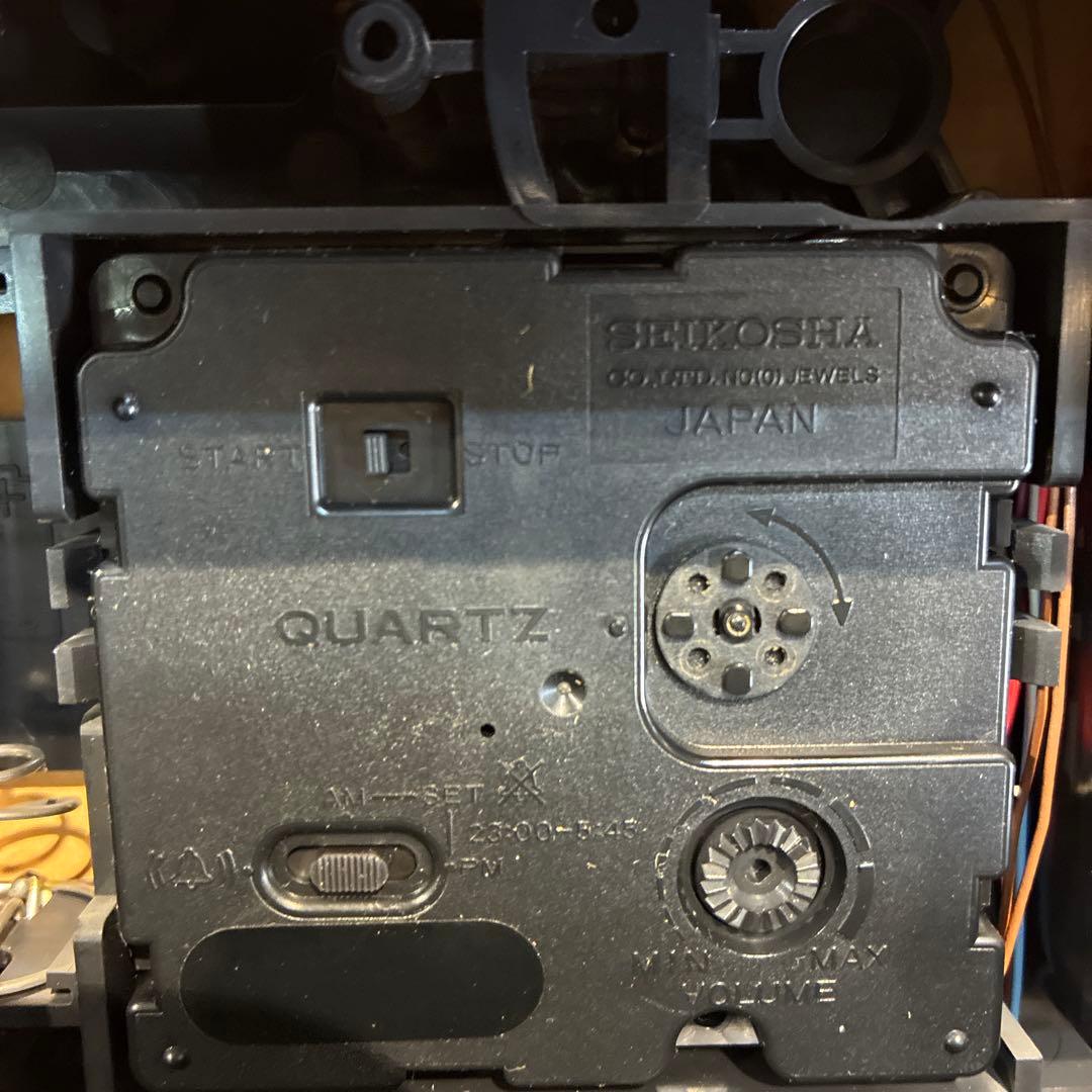 SEIKO 壁掛け 振り子時計 クォーツ 電池式 柱時計 ボンボン時計