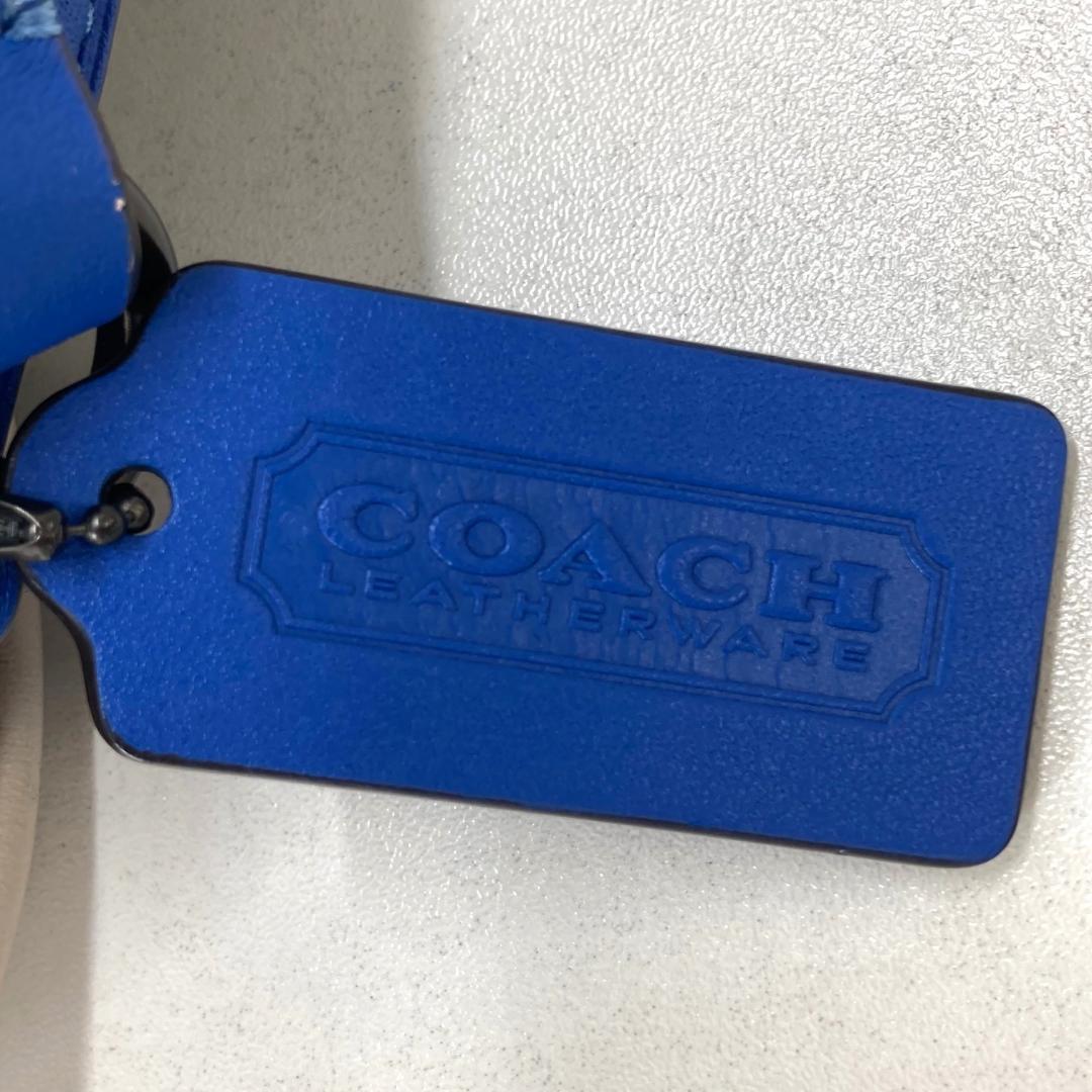 極美品 COACH　リーグ バイク バッグ　メッセンジャー　シグネチャー