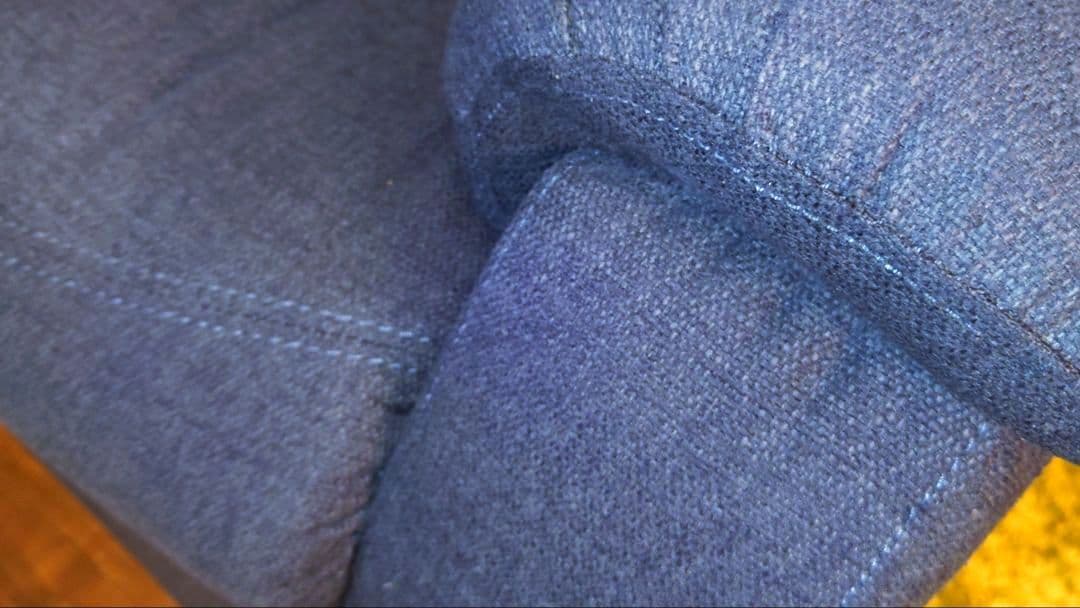 リン　ニトリ　電動リクライニングソファ Nビリーバー　2人掛け ネイビー