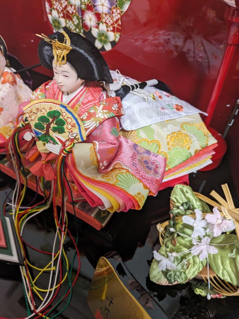 ◆値下げ中◆【即購入禁止】雛人形 収納飾り 春蕾 はるつぼみ