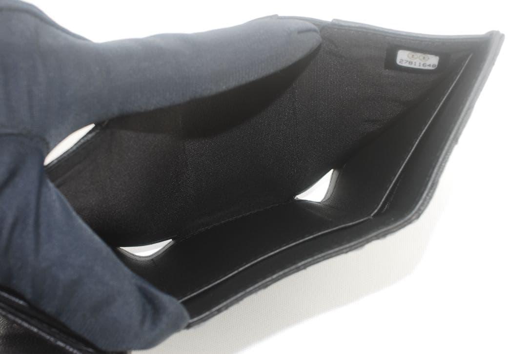 CHANEL＊ボーイシャネル＊キャビアスキン＊三つ折り財布＊マトラッセ