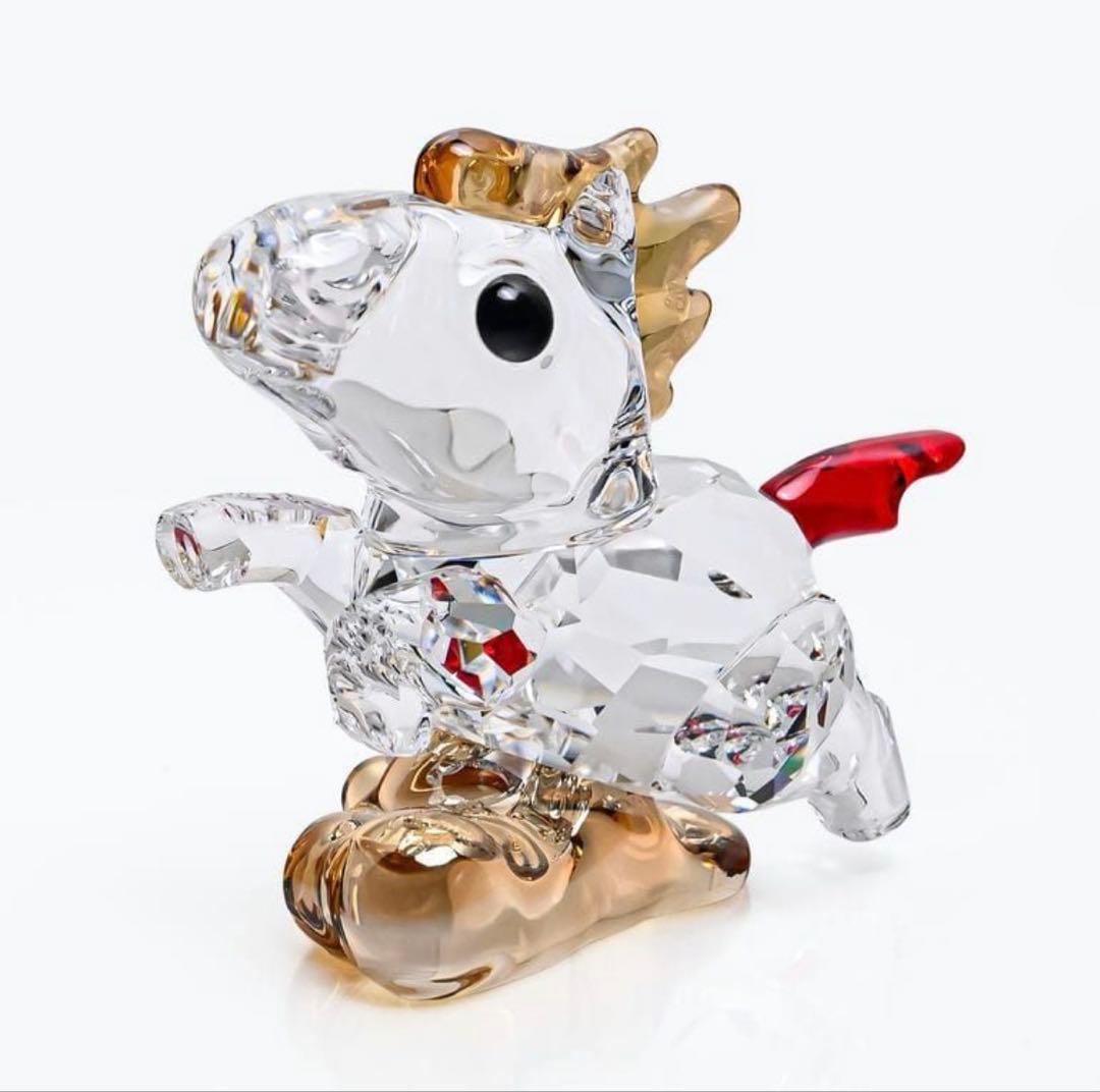 スワロフスキー クリスタルフィギュア アジアンシンボル アドーラブルホース