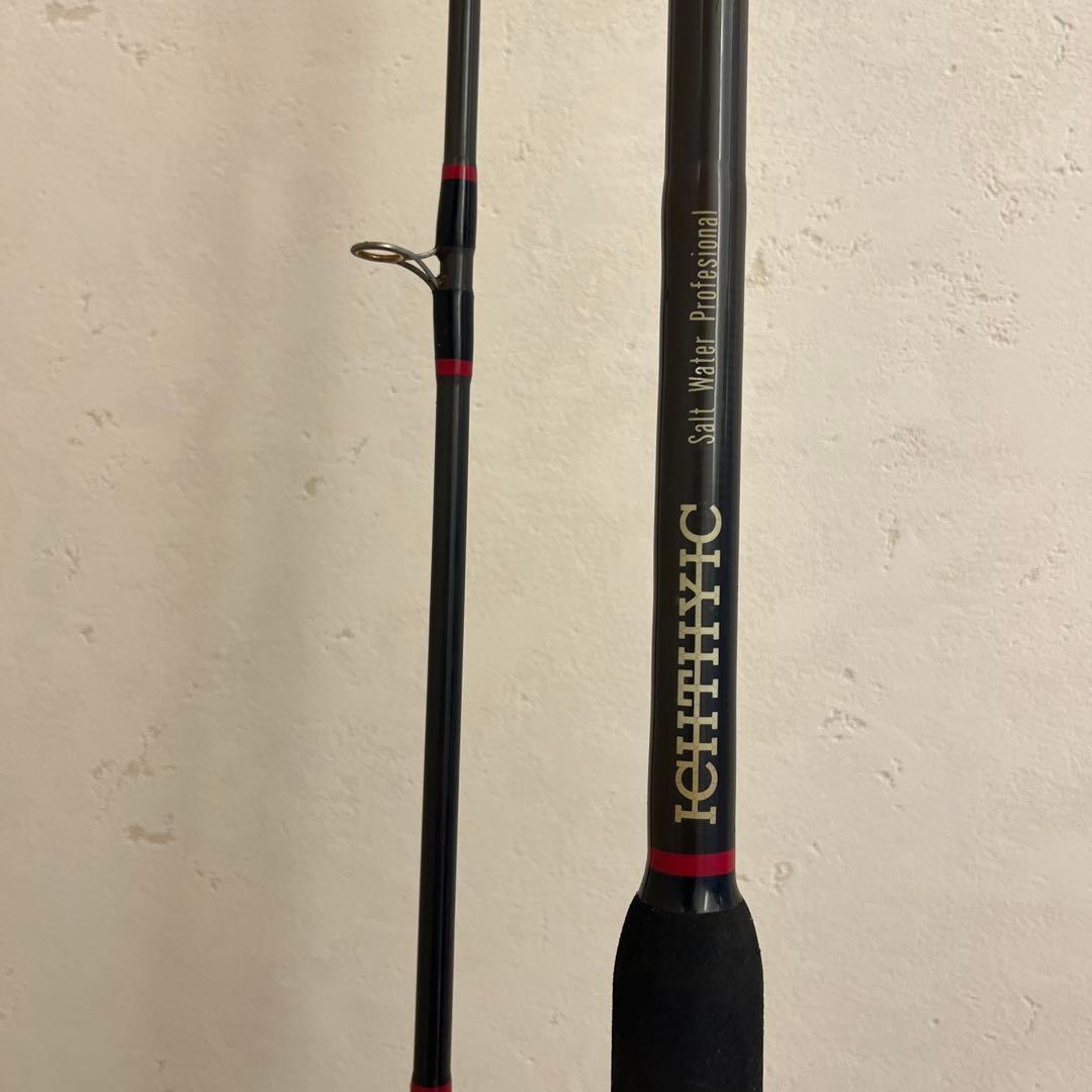 イクシーク泳がせ竿２本継ぎ 3.3M