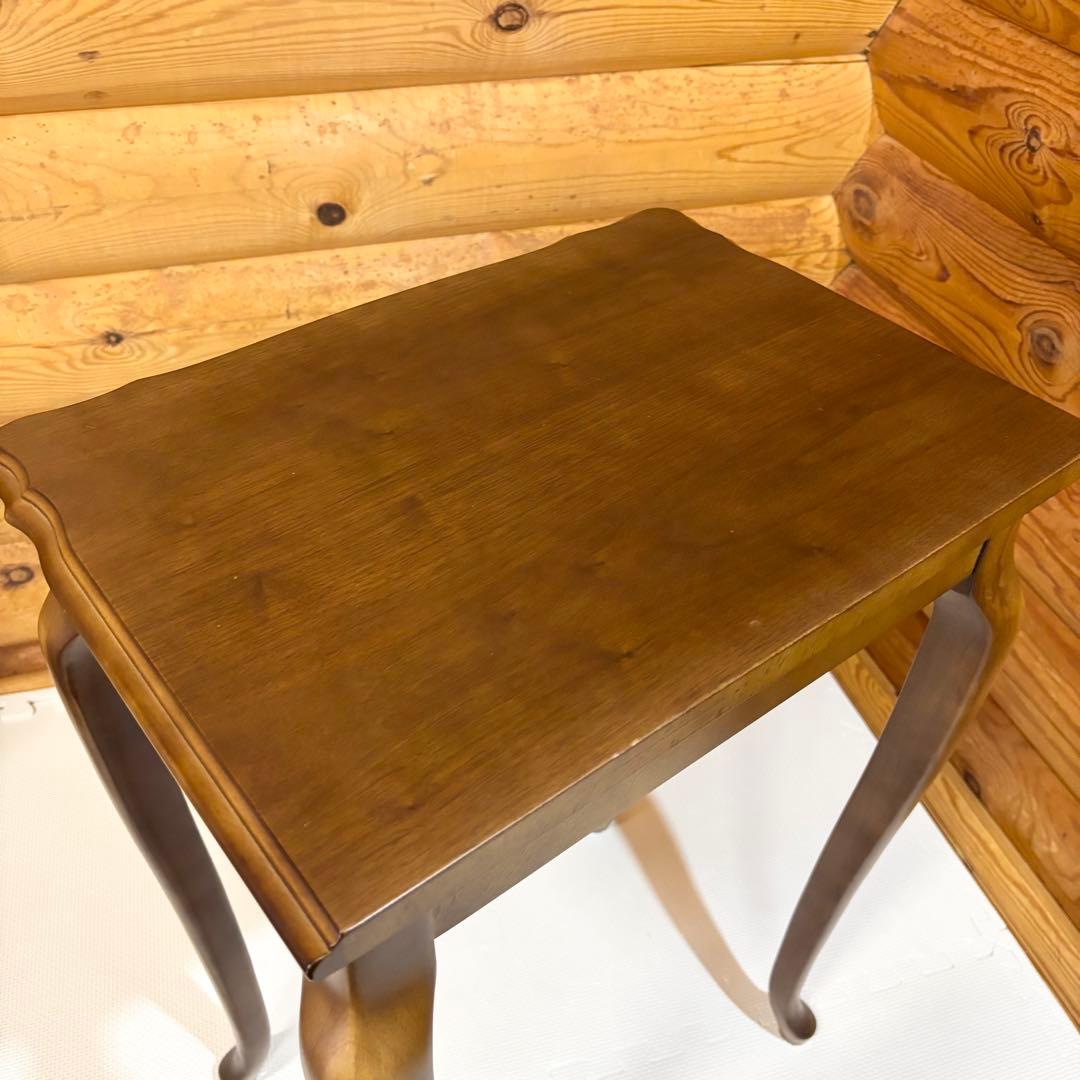 【美品】カリモク karinoku 猫足 コンソールテーブル サイドテーブル