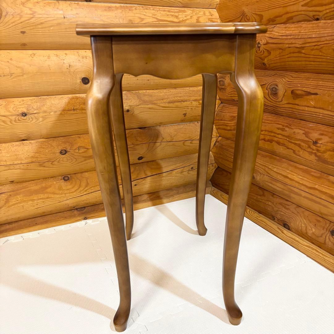 【美品】カリモク karinoku 猫足 コンソールテーブル サイドテーブル