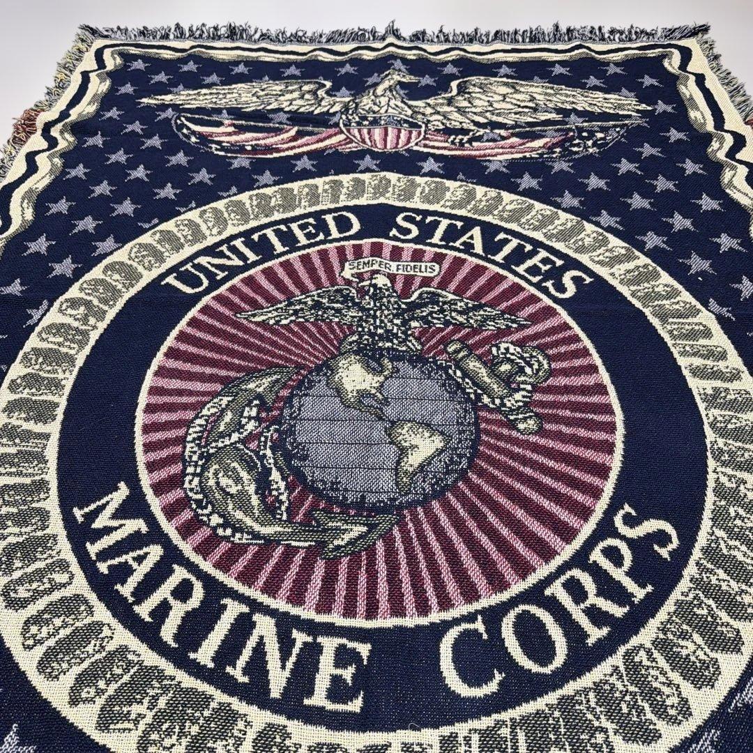 米軍　海兵隊　マルチカバー　ソファカバー　ヴィンテージラグ　160x120