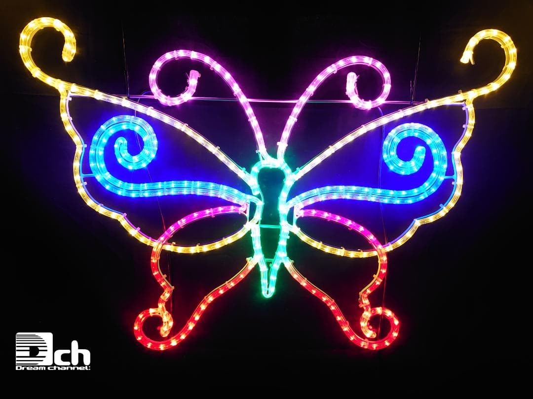 イルミネーション モチーフ ライト チョウチョ バタフライ 蝶々 屋外使用可能