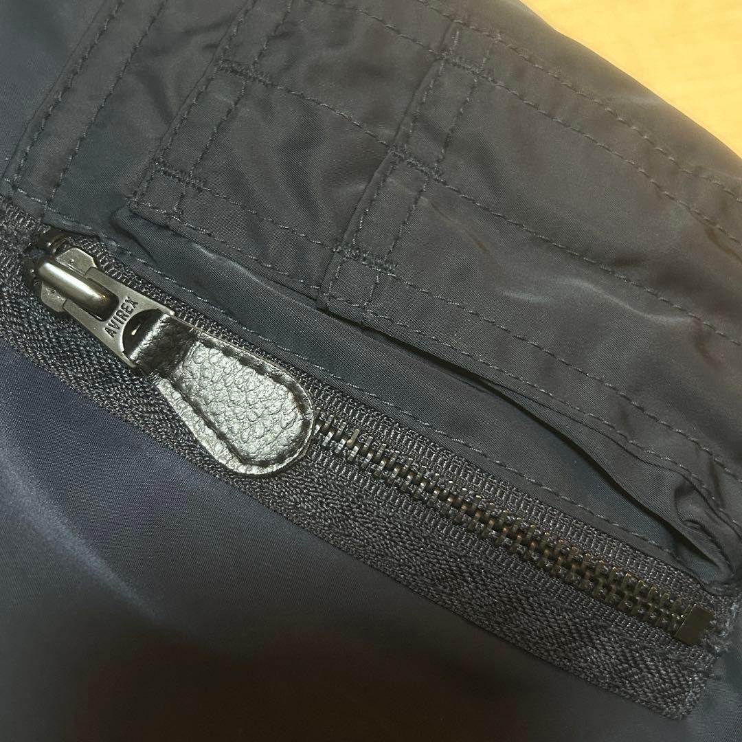 美品 AVIREX LAST CALL ピンナップガール MA-1 復刻デザイン