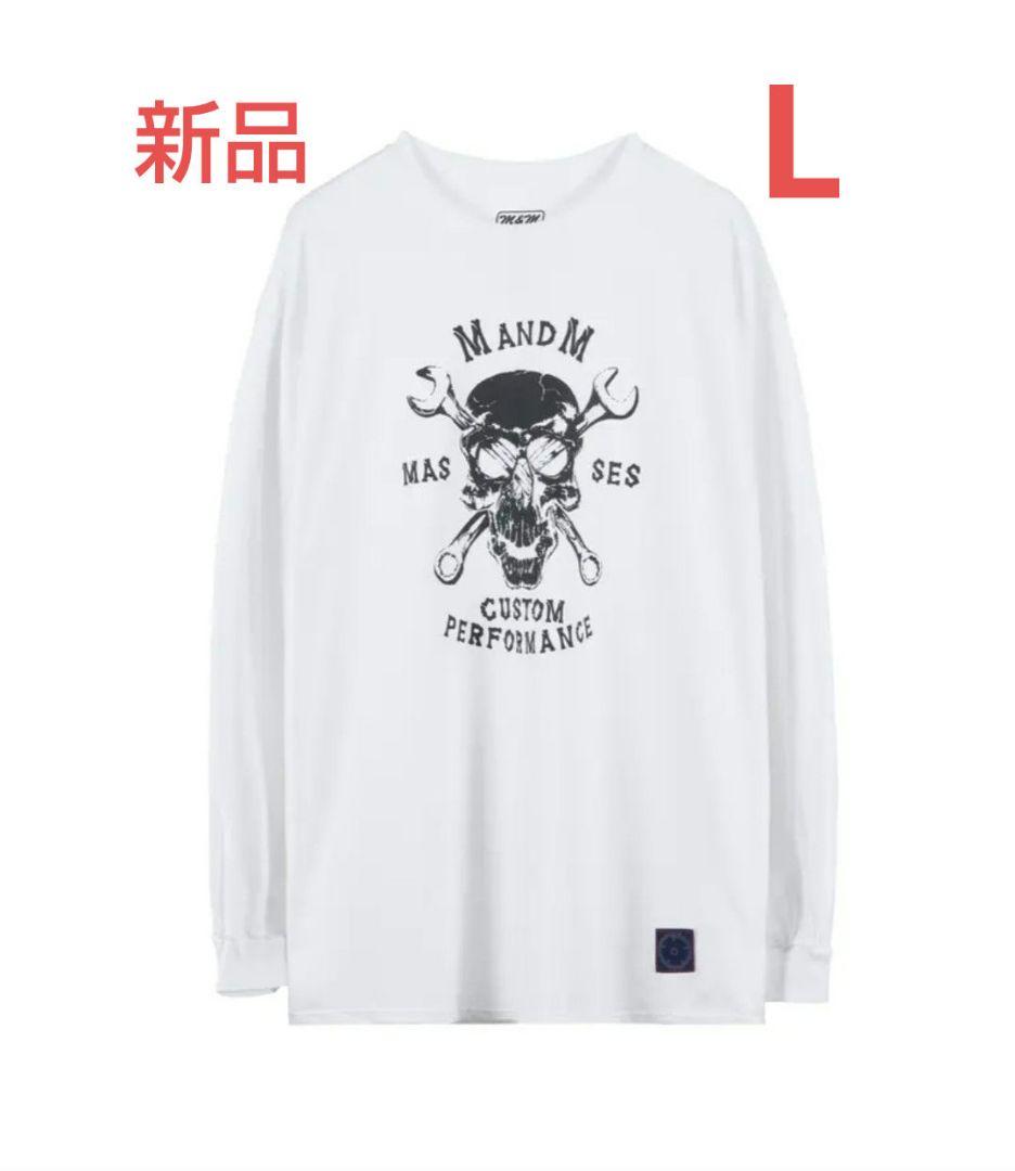 M&M×MASSES T-SHIRT SKULLWRENCH L/S ロンT