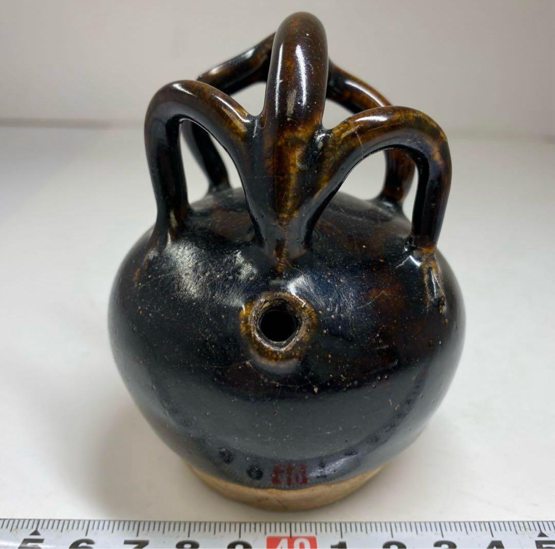 中国宋時代　黒紬水滴　高さ10㎝