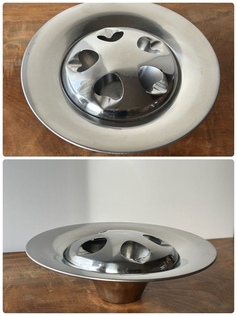 昭和レトロ　モダン　松田家具　木製灰皿　スタンド　ミッドセンチュリー　マツダ