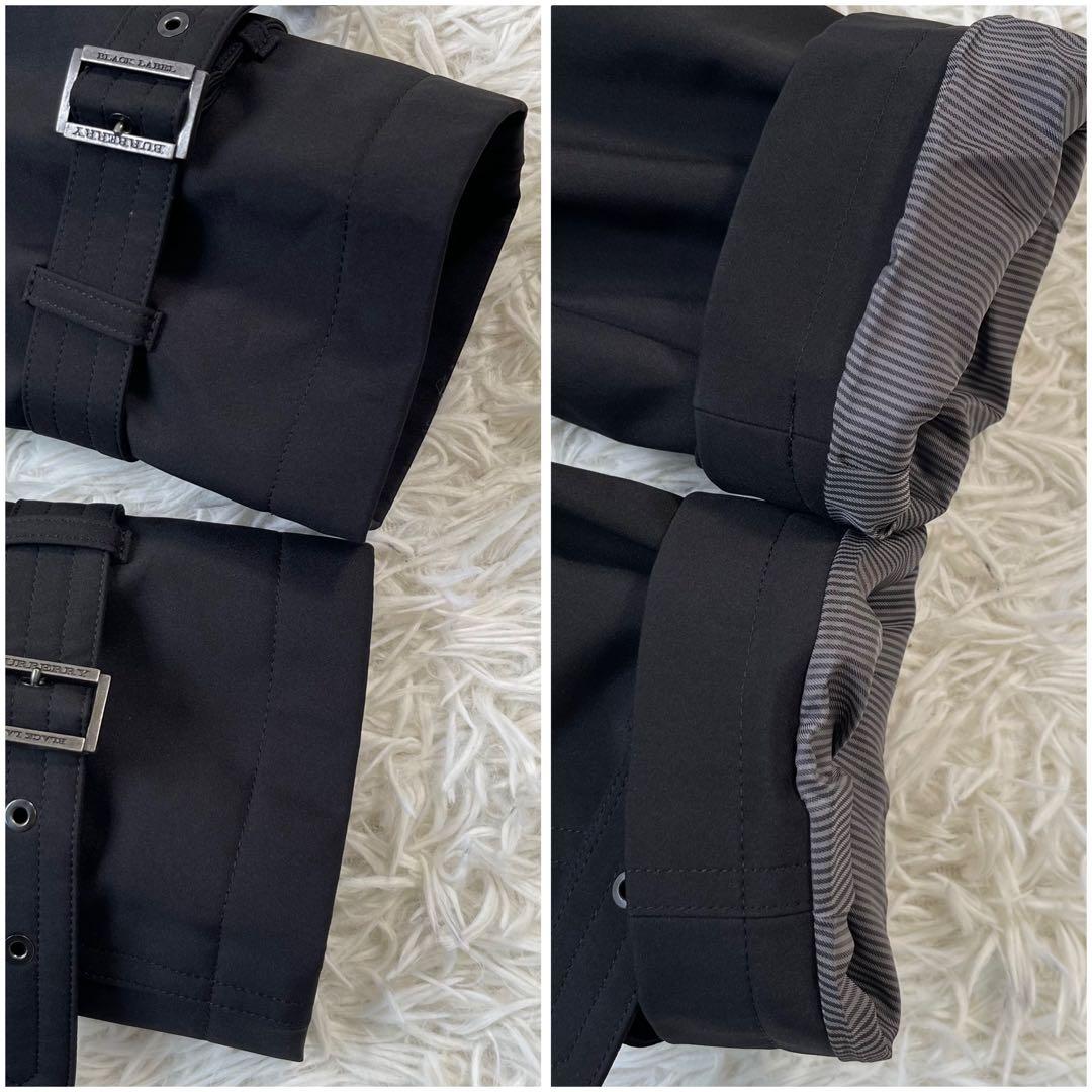 未使用級✨バーバリーブラックレーベル ステンカラーコート ライナー キルティング