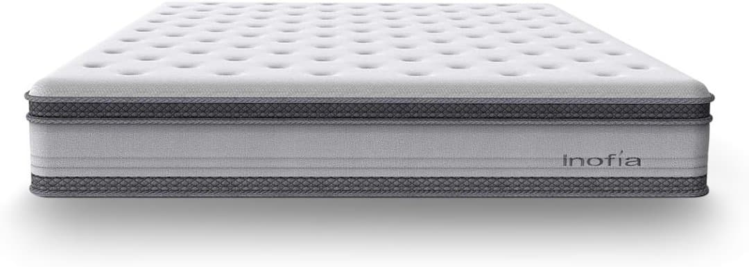 Inofia エアーマットレス シングル グレー