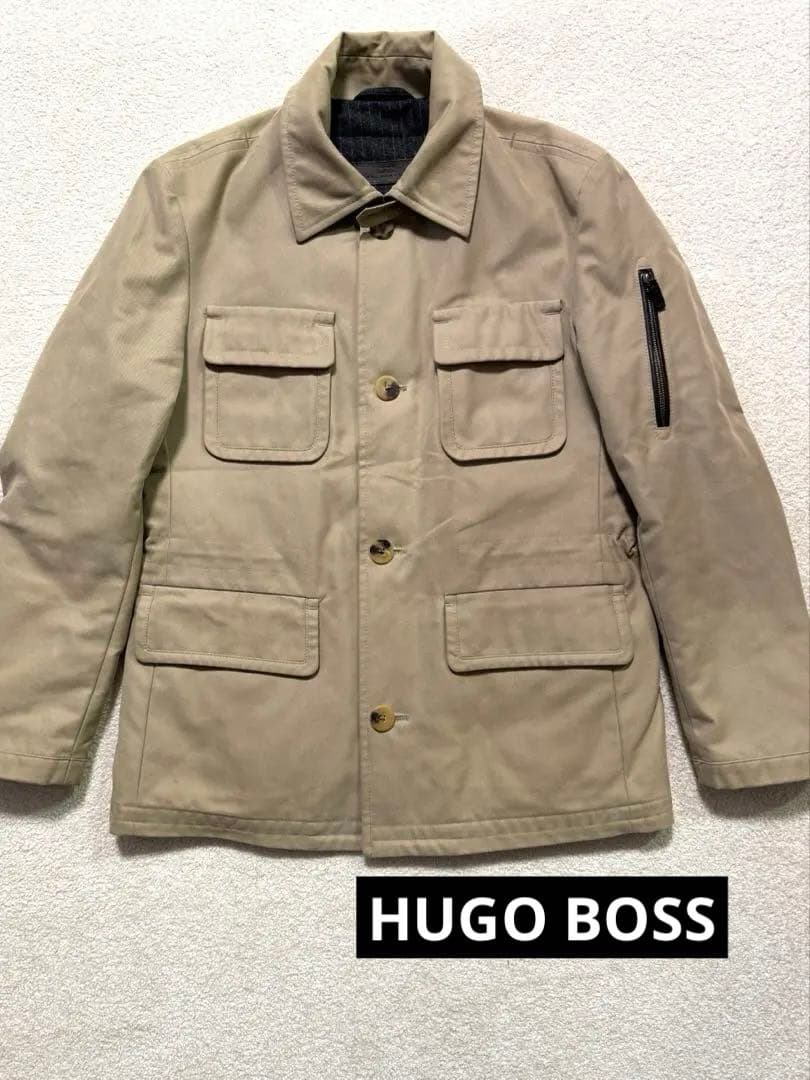 HUGO BOSS　ヒューゴボス　セレクション メンズ ステンカラーコート