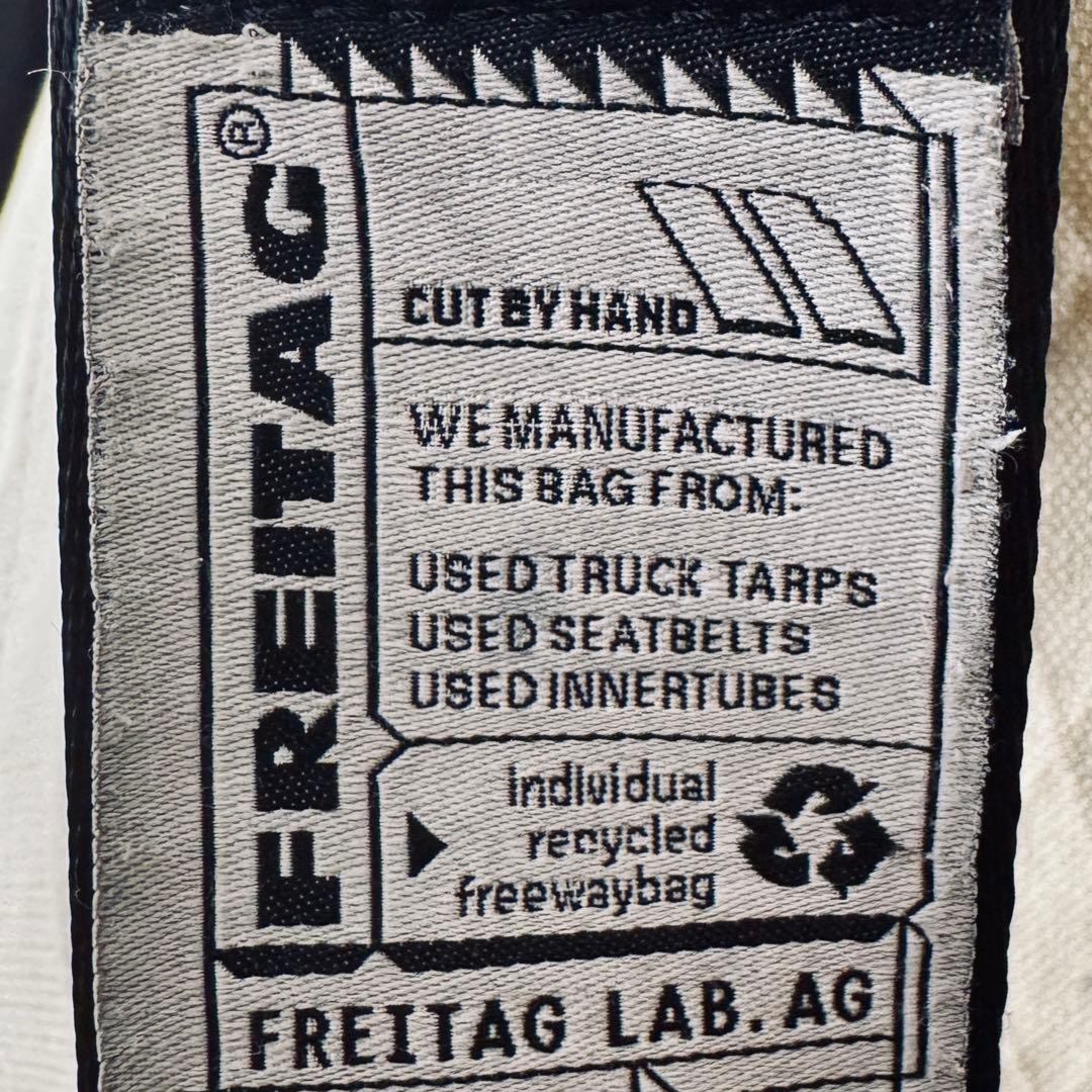 値下げ‪☆FREITAG F41 メッセンジャーバッグ シルバー/ブルー