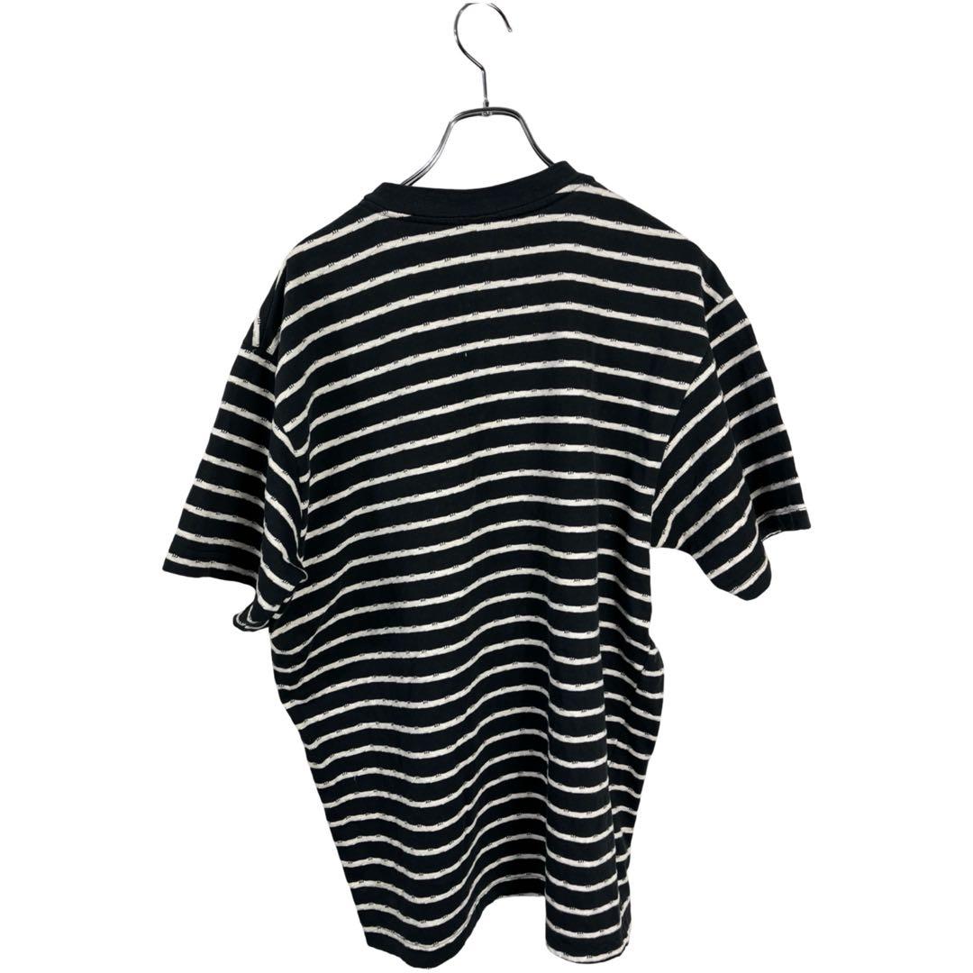 ●90s STUSSY オールドステューシー ボーダー　ポケット半袖　tシャツ