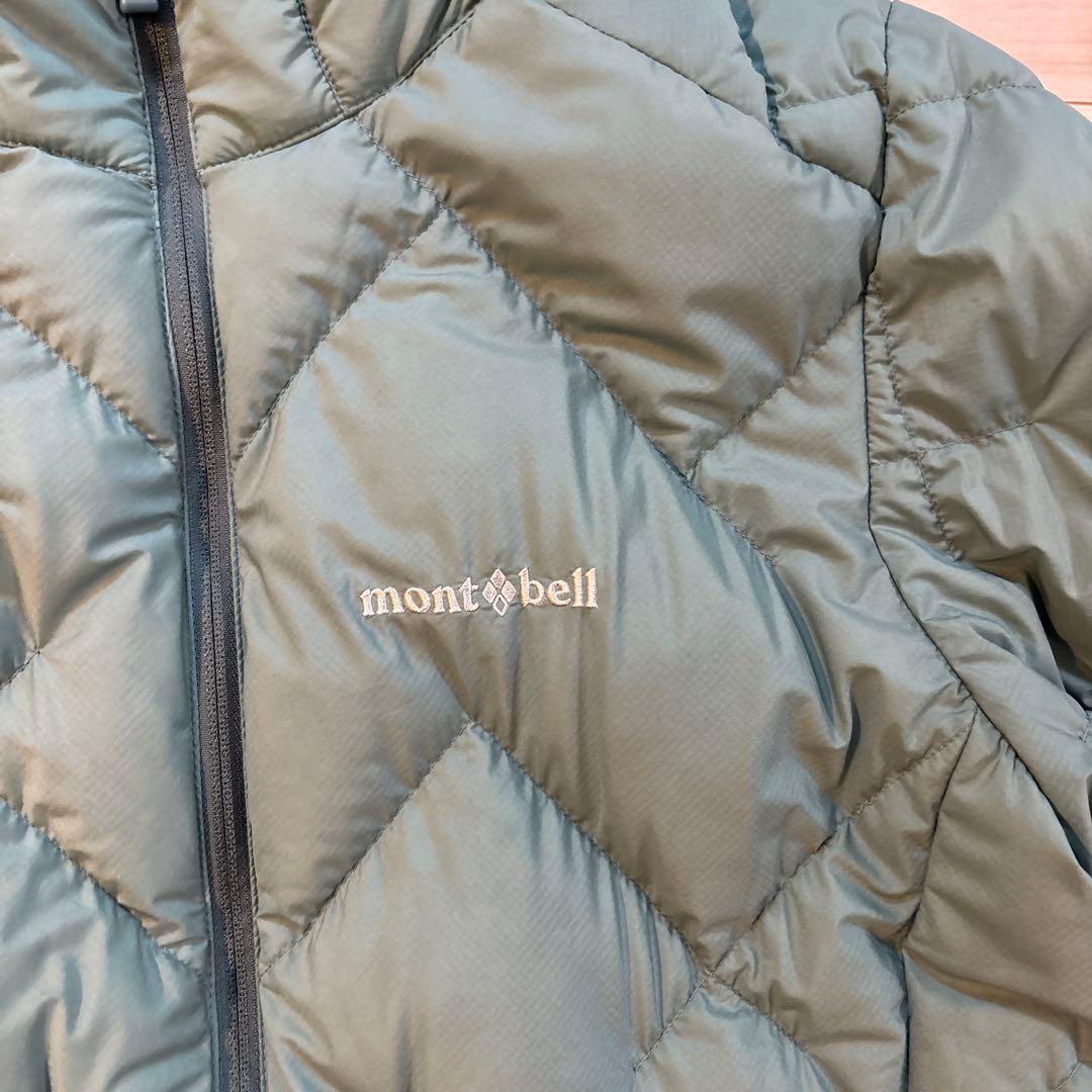 montbell ネージュダウンパーカー LーR 水色 希少カラー