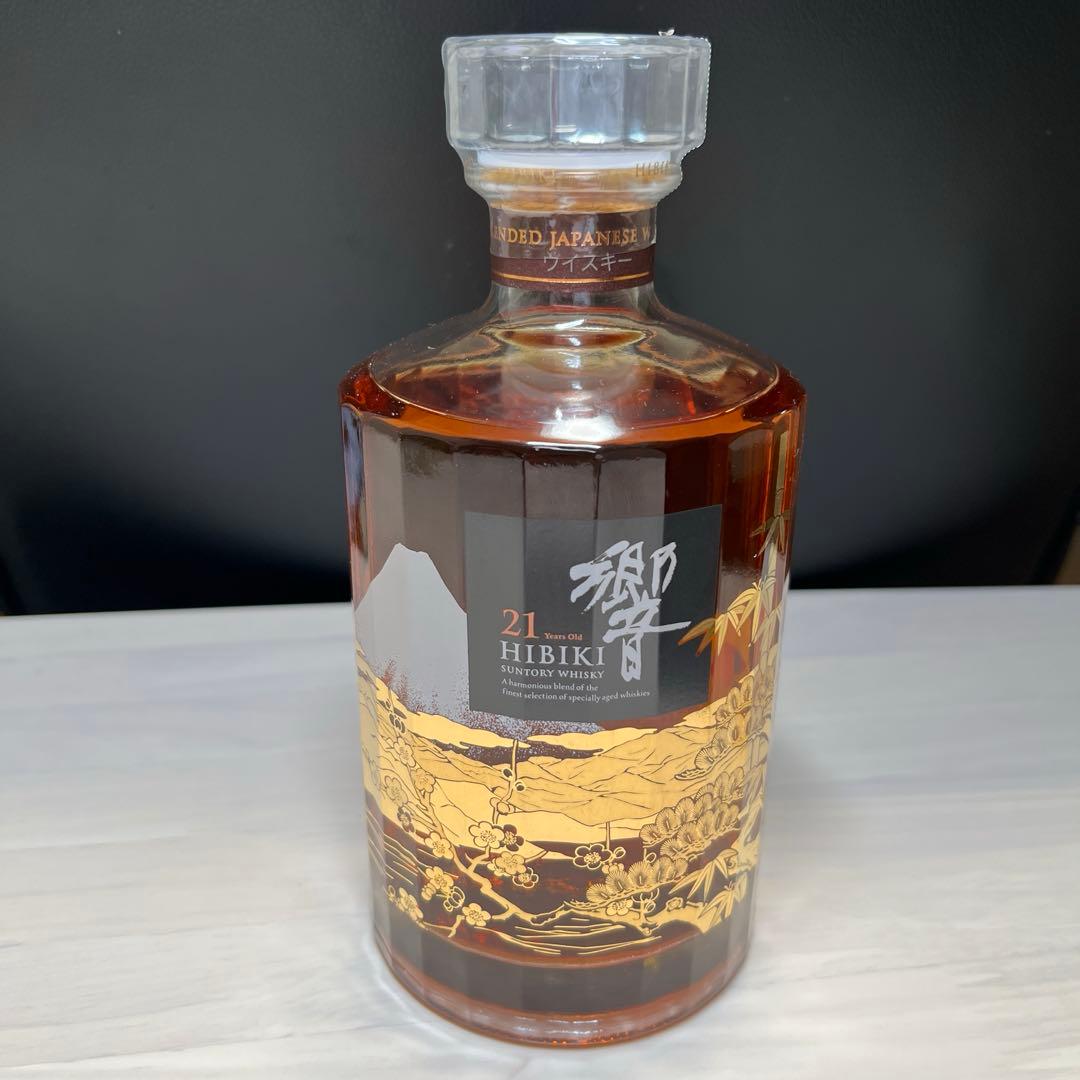 <限定モデル> Hibiki 21年 ウイスキー 専用ボックス付き