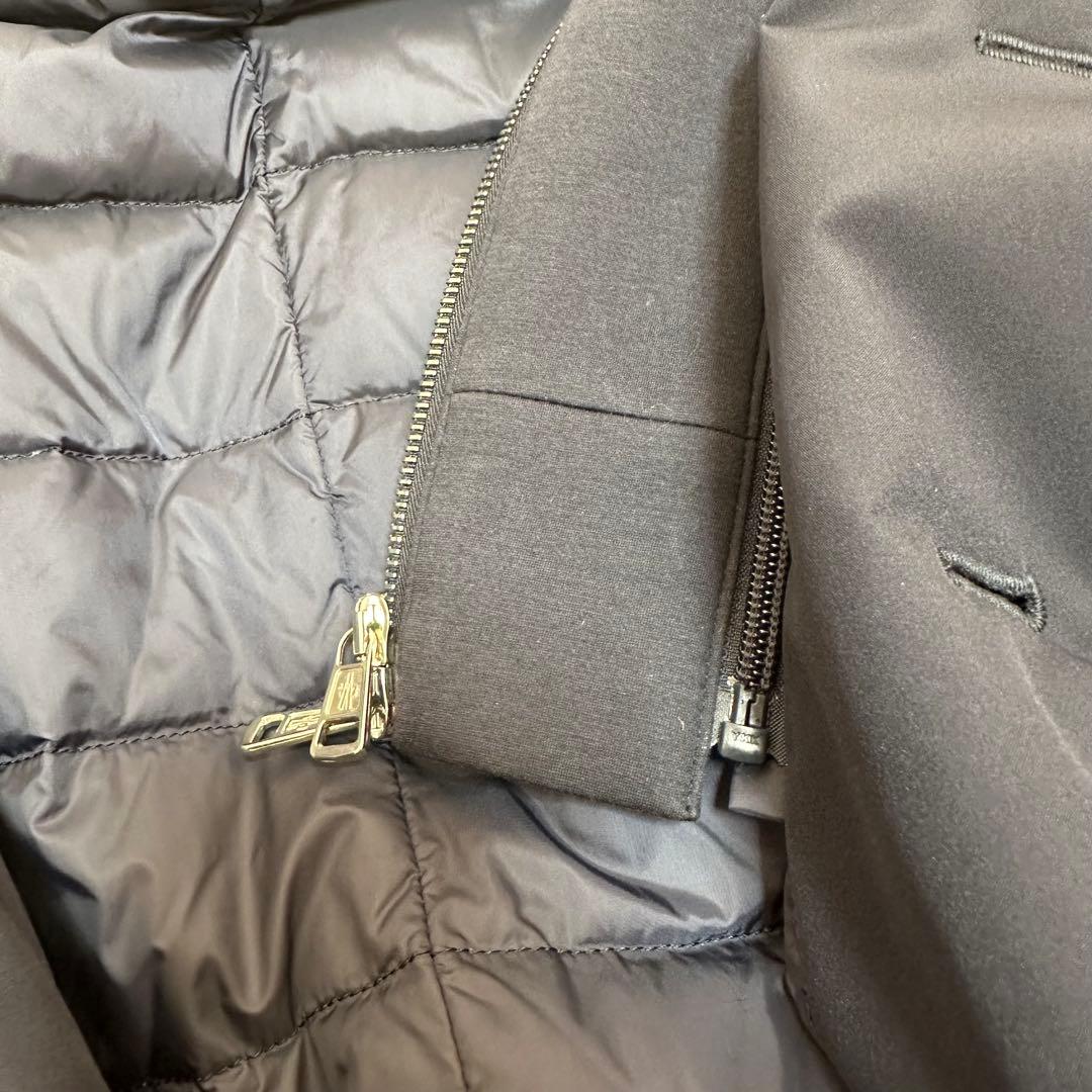 【正規品】MONCLER ネイビー チェスターコート 美品✨️ S〜M ビジネス