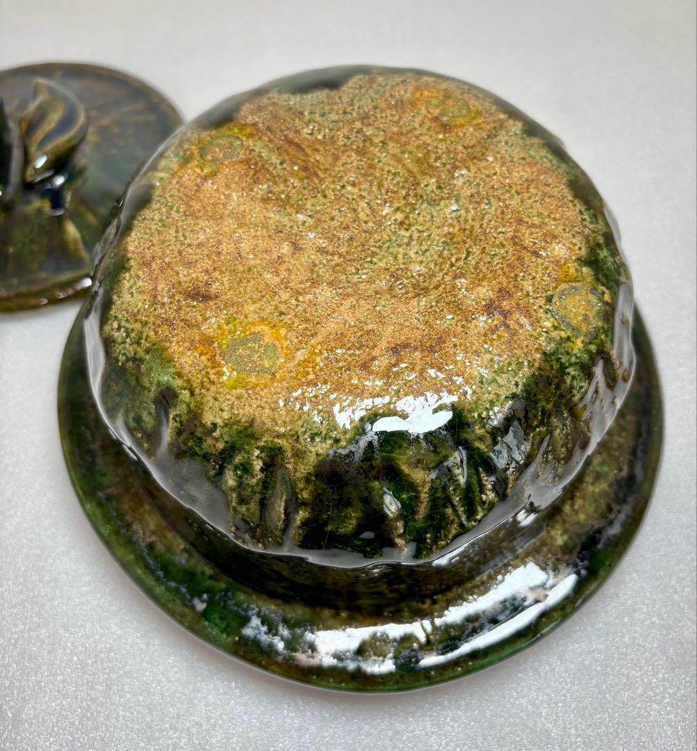 雲井窯　土鍋　2合炊き　織部きまぐれ御飯鍋　即日発送