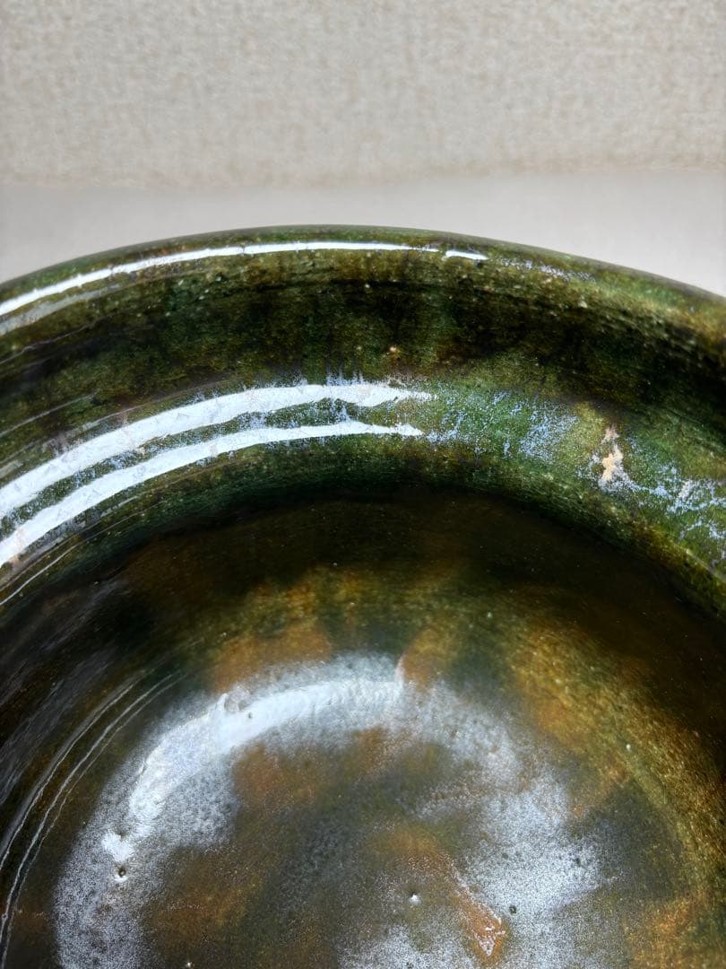 雲井窯　土鍋　2合炊き　織部きまぐれ御飯鍋　即日発送