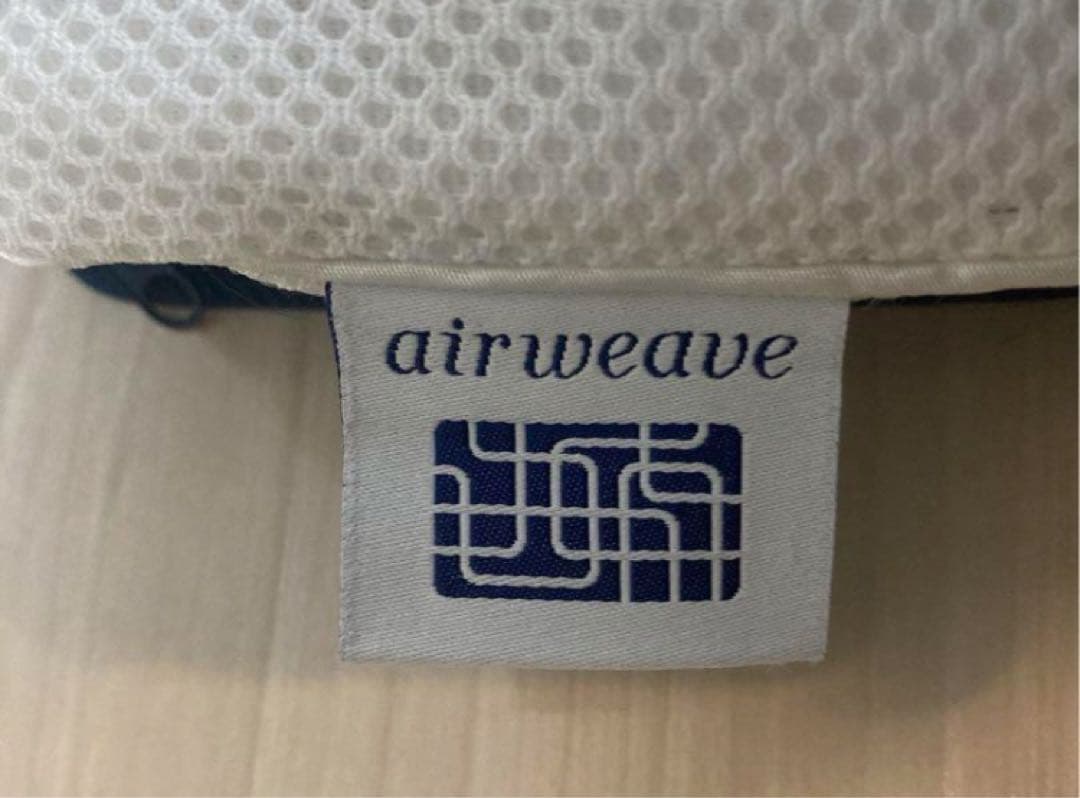 エアウィーヴ ピロー S-LINE 専用ピローケース付き　シートコア一枚追加付き