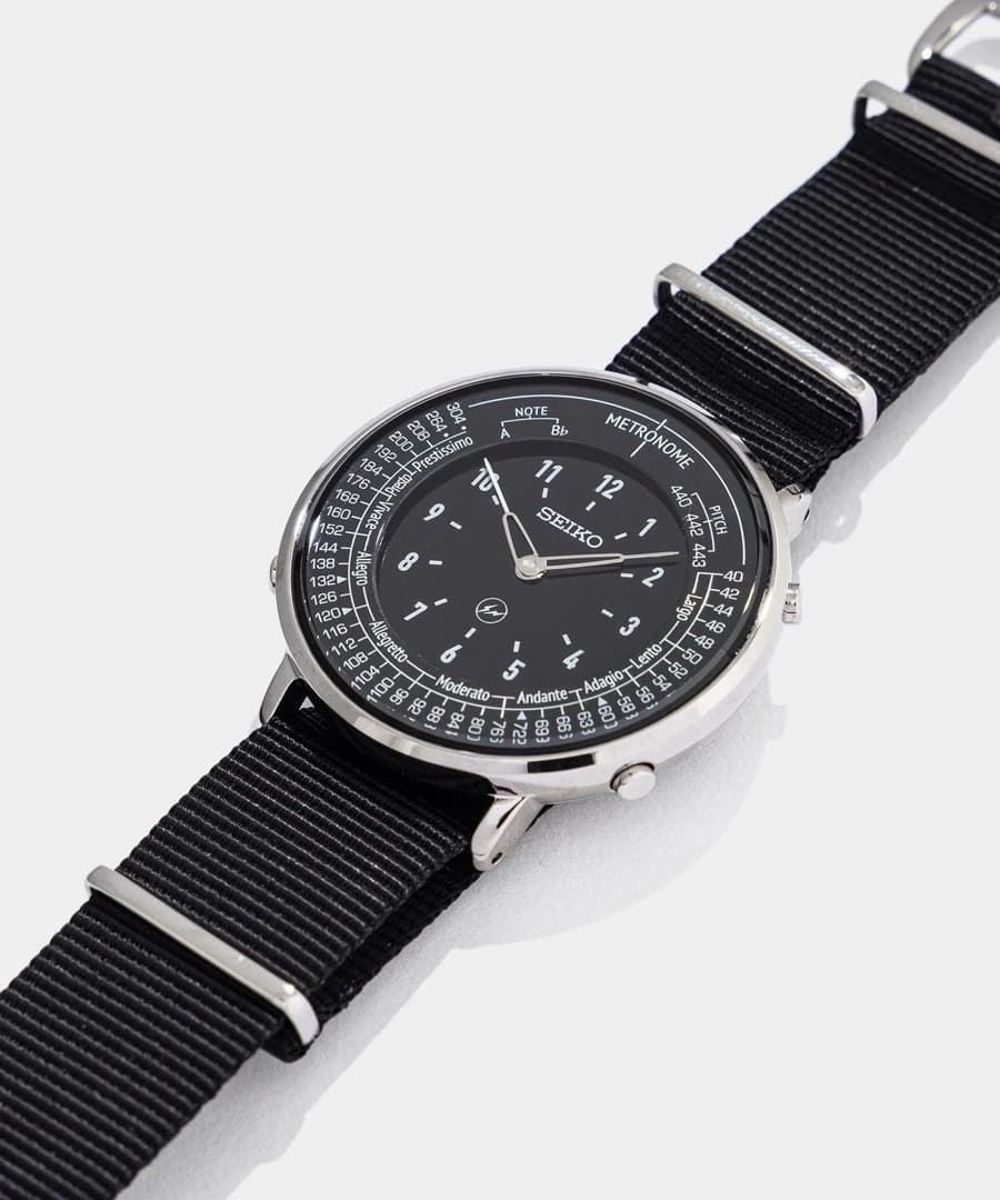 黒SEIKO Metronome Watch Fragment Edition