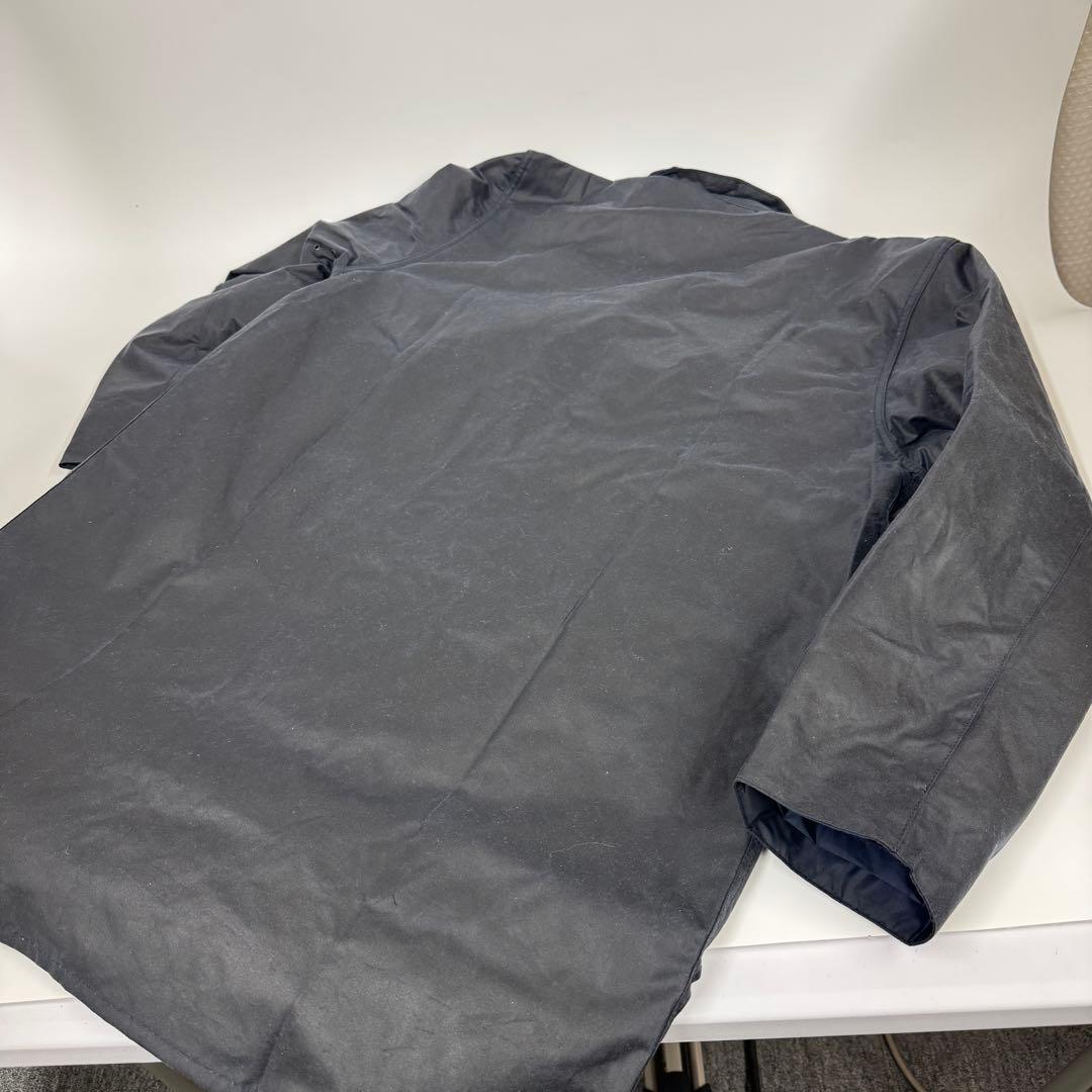 【ボタン取れあり】Barbour / BORDER WAX ネイビー サイズ40