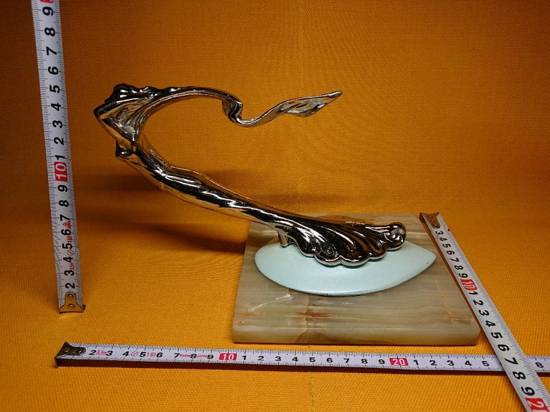 女神　アート　金属　ビンテージ　置物　インテリア　工芸品　美術品　A2958