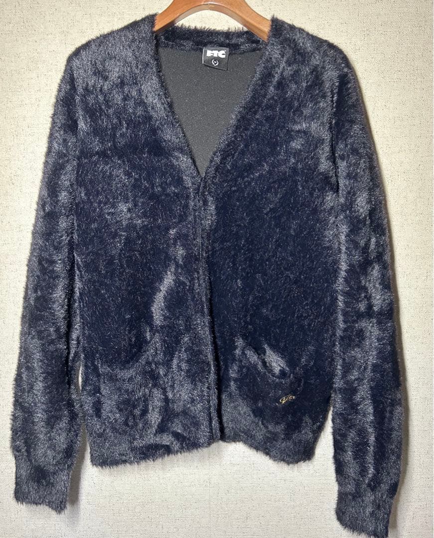 FTC カーディガン　22aw シャギーカーディガン