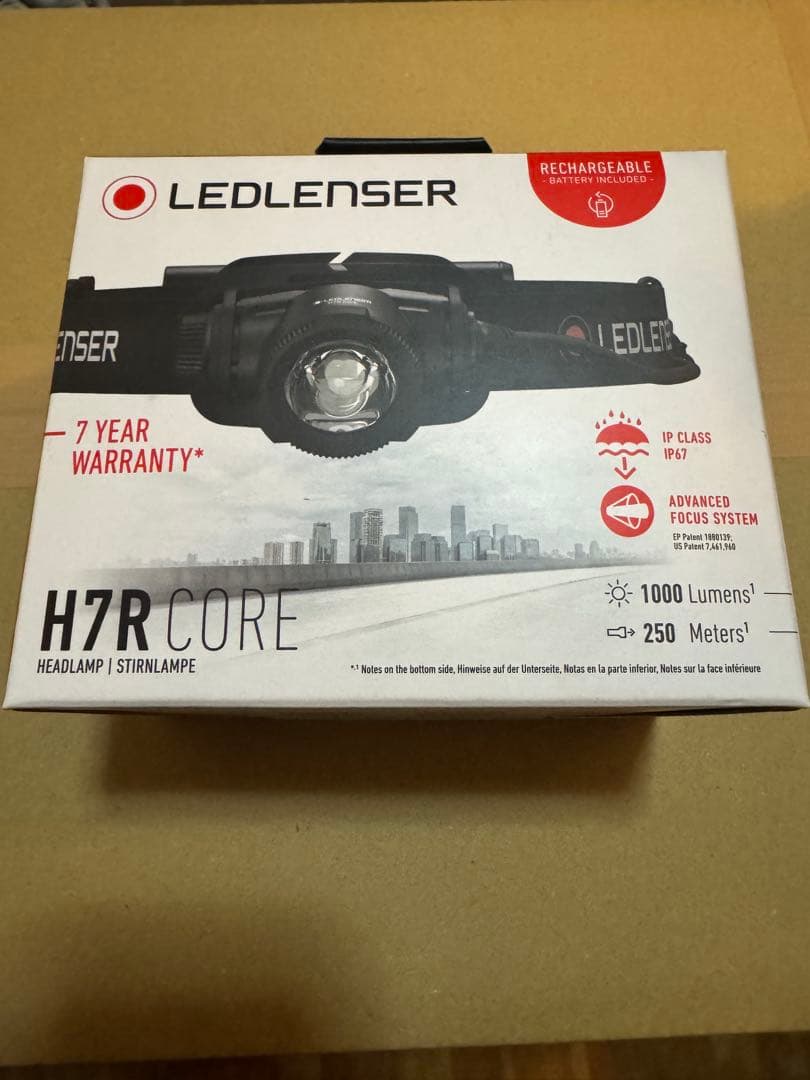 新品 LEDLENSER H7R CORE ヘッドランプ