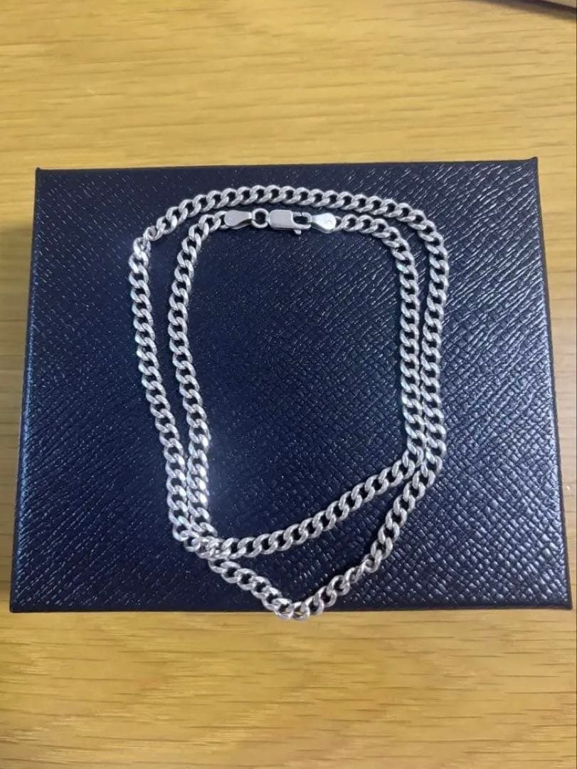 シルバー925 喜平チェーン ネックレス 4.5mm約50cm.22g