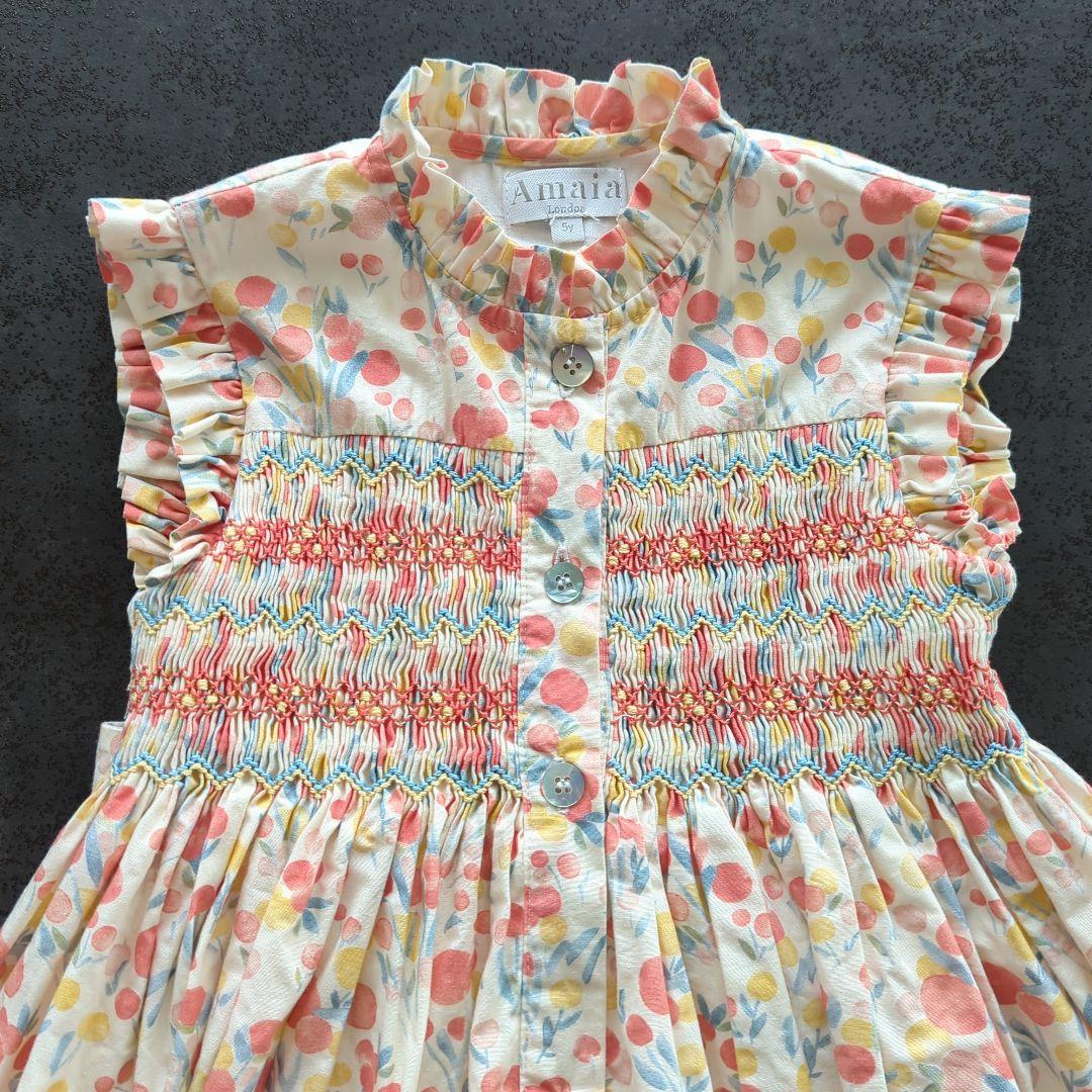 Amaia kids　110cm　ワンピース　アマイアキッズ　サンサカエプチ