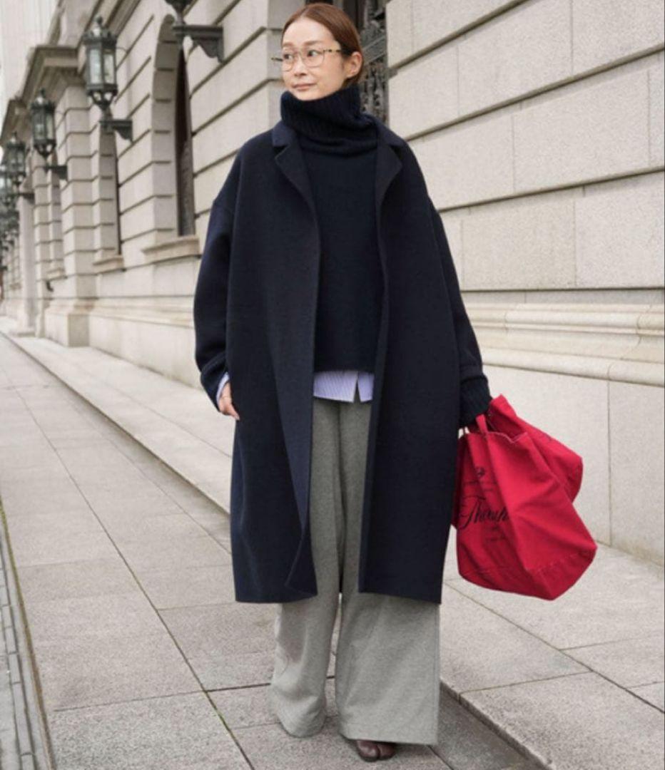 Deuxieme Classe ウールアンゴラ リバーコート　38