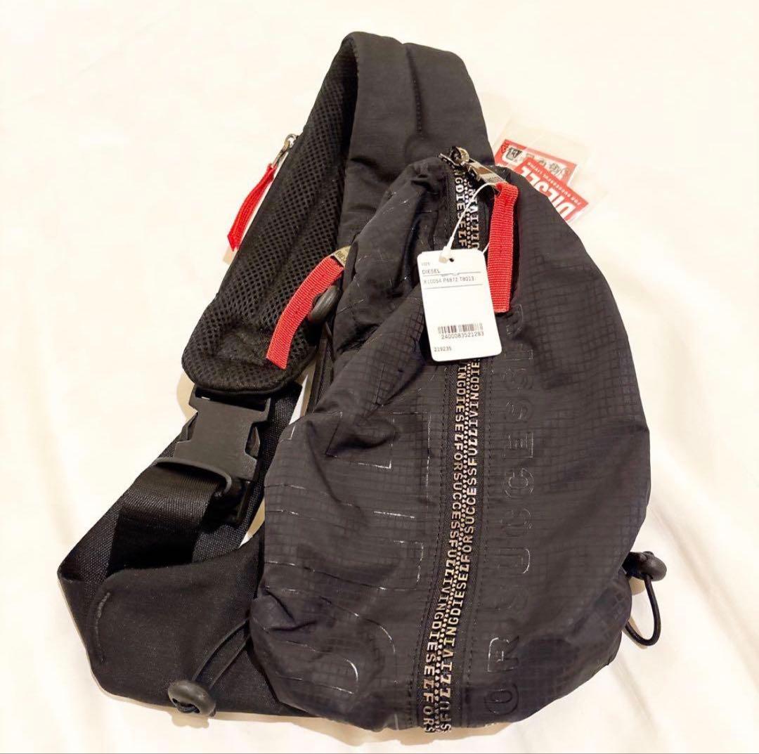 【タグ付未使用】 ディーゼル ボディバッグ ブラック ショルダーバッグ