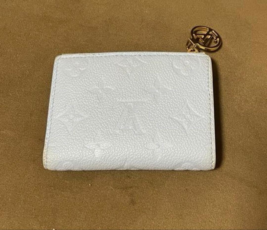 み*様 激レア ルイヴィトン アンプラント ポルトフォイユ リサ 水色 折財布