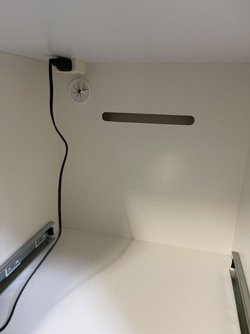 食器棚　ニトリ　Nポスティア90WH（ホワイト）