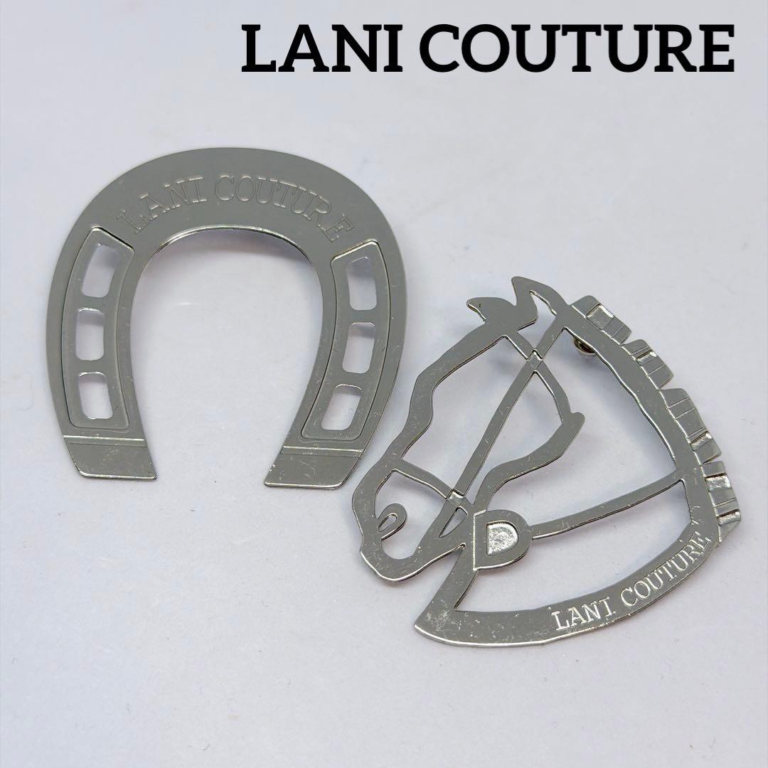 LANI COUTURE ラニクチュール シルバー 馬 蹄 ホース ピアス