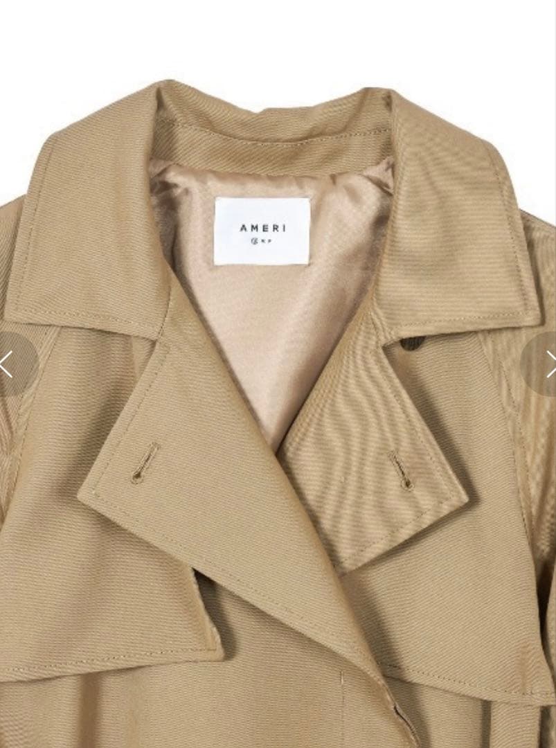 アメリヴィンテージ MINIMAL FLARE TRENCH COAT
