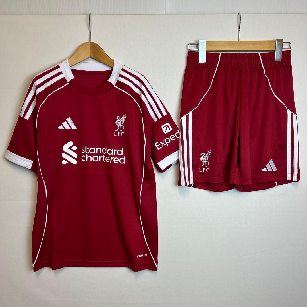 150cm アディダス正規品 ジュニア リバプール レプリカユニフォーム