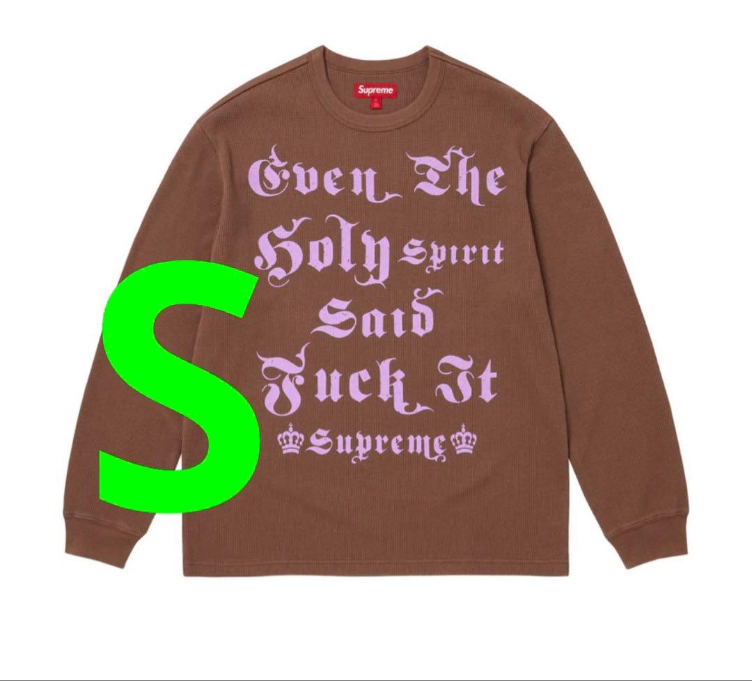 トップス Supreme Angel Thermal Brown Small 25FW