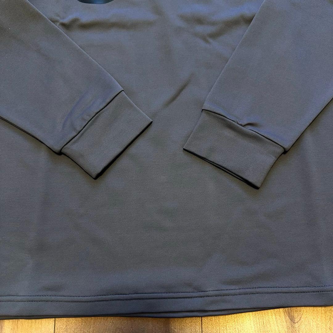 長袖　モックネック　ハーフジップ　メンズ　ゴルフウェア　新品タグ付き　サイズL