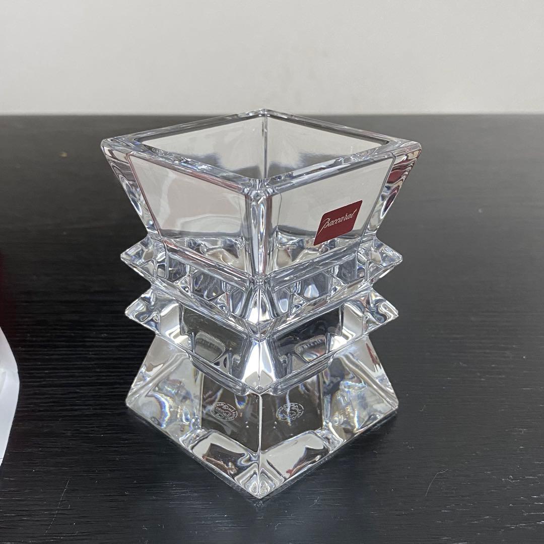Baccaratコロンビーヌ　フラワーベース　花瓶　未使用　箱付き