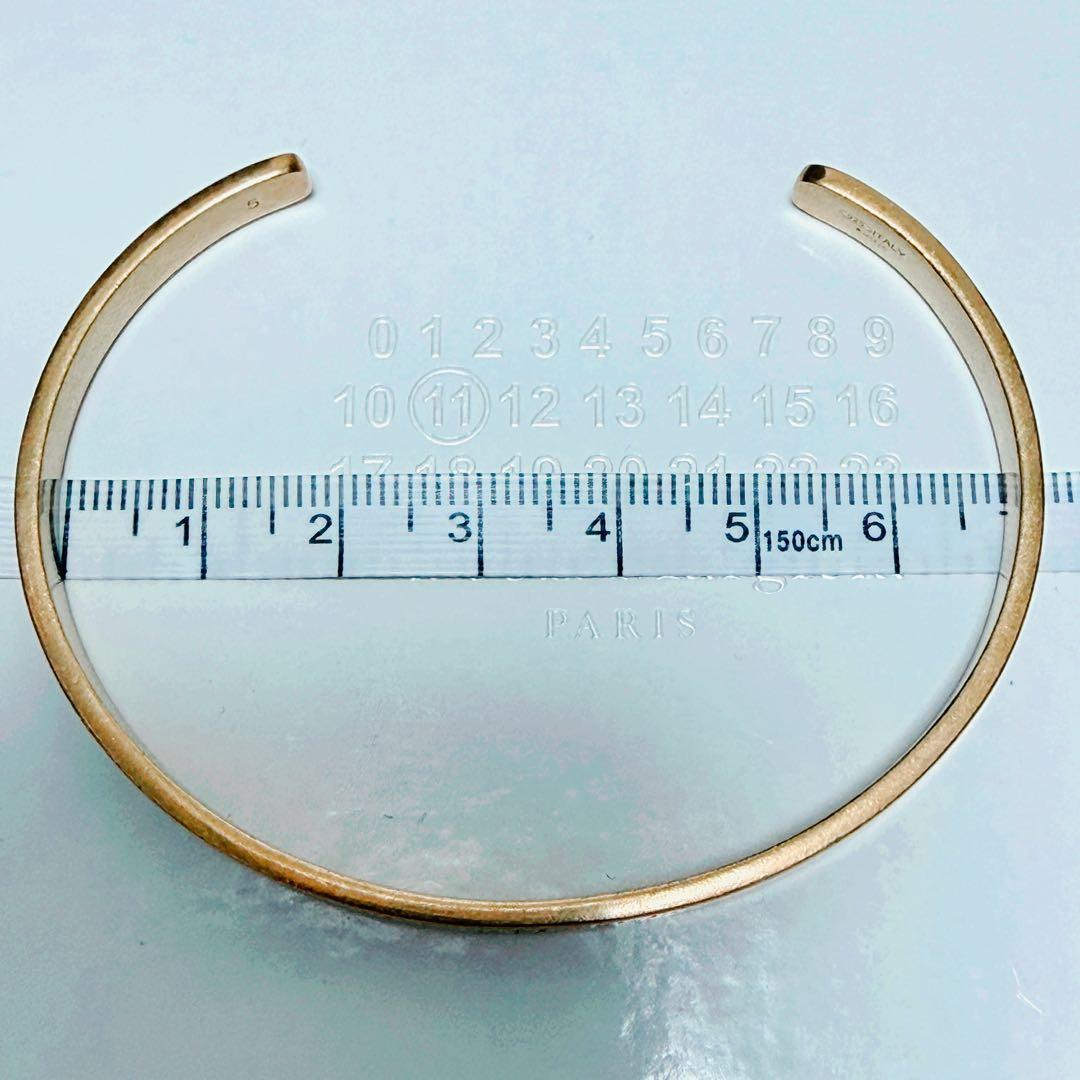 メゾンマルジェラ　maison margiela logo ロゴブレスレット