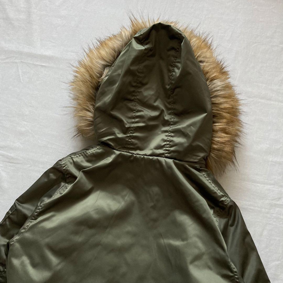 flight bomber jkt type N2B 短丈 y2k 鬼ファー