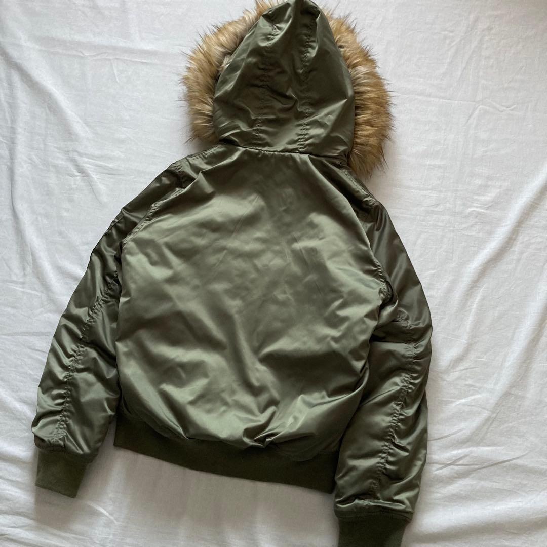 flight bomber jkt type N2B 短丈 y2k 鬼ファー