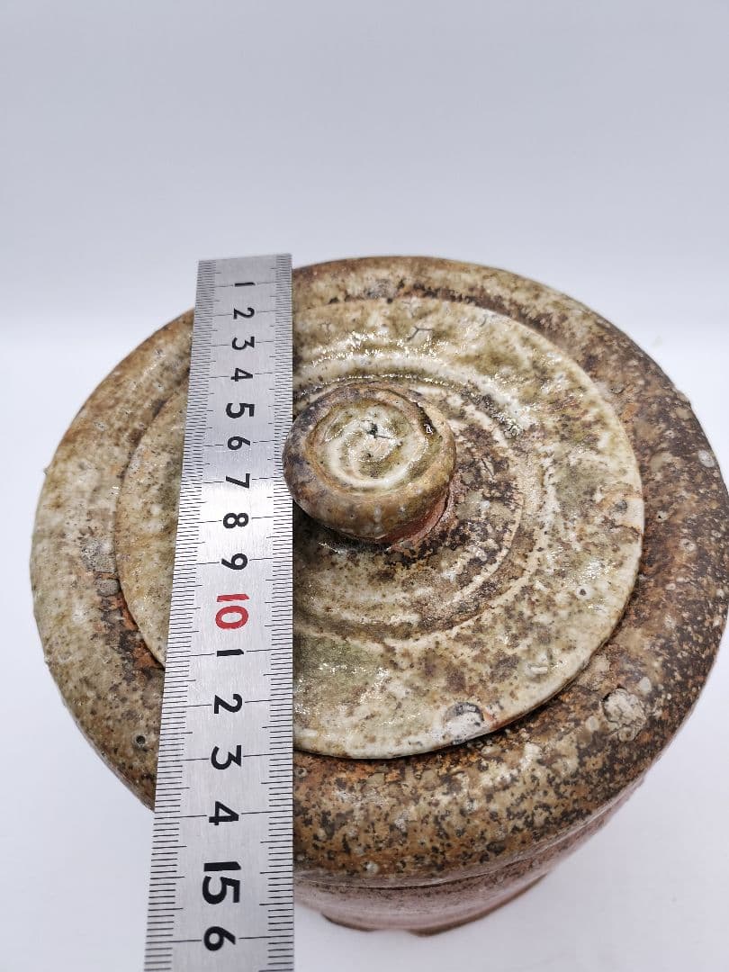 c507 信楽水指 高橋楽斉 木箱 茶道具 古物